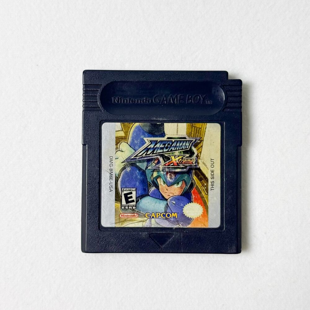 Mega Man XTreme Nintendo Gameboy Color Black Cartridge Authentic Tested